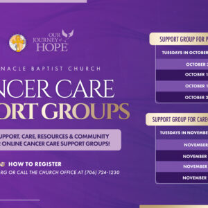 Cancer Care Support Groups graphic